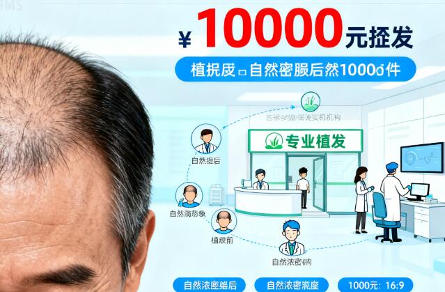 10000元植发效果图:万元预算如何实现“发量逆袭”?