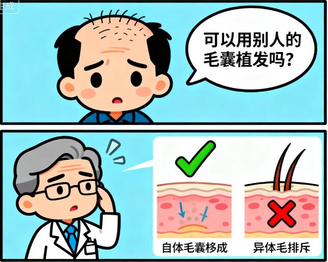 植发“借毛”真相:异体毛囊移植是救命稻草还是致命陷阱?