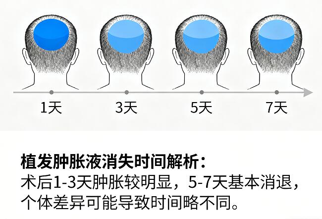 植发肿胀液消失时间大揭秘:3天到2周,如何加速“消肿”?