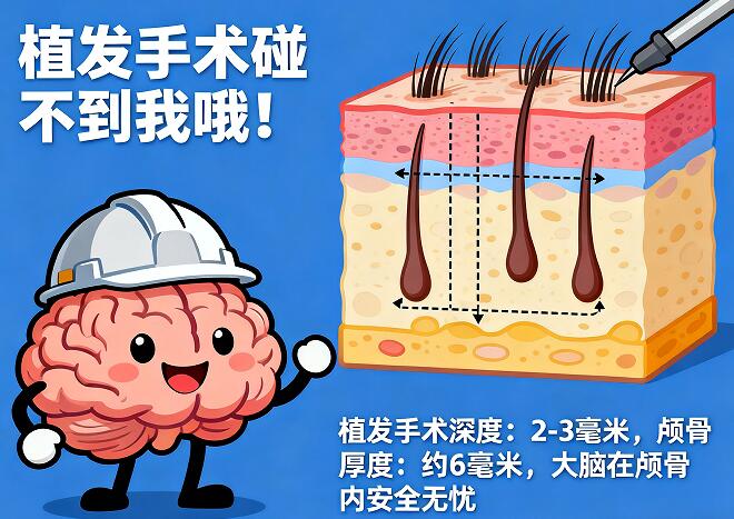 植发手术会伤脑?科学真相彻底粉碎谣言!