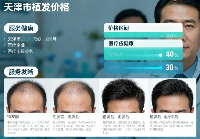 天津植发价格全解析：万元起步到高端定制，如何选对技术不花冤枉钱？