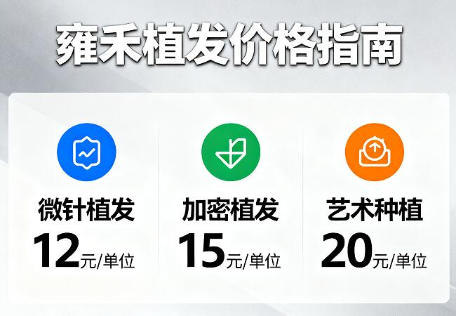 雍禾植发价格深度解析：从5000元到6万元，贵不贵？值不值？