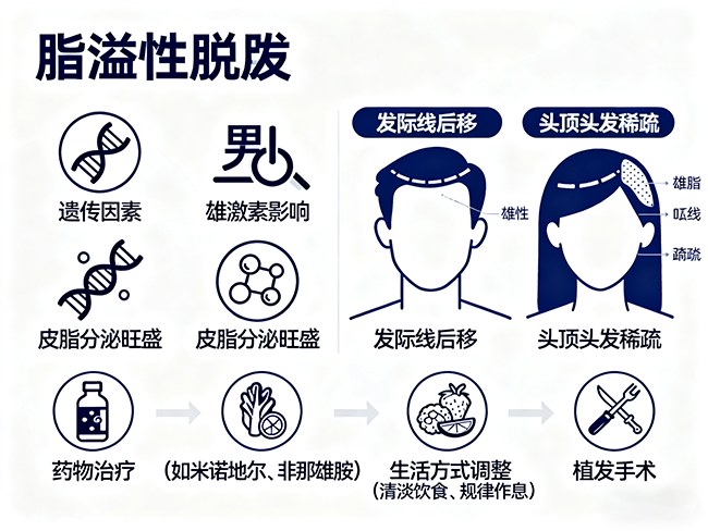脂溢性脱发自救指南:从科学护理到医学干预,5步恢复浓密发量