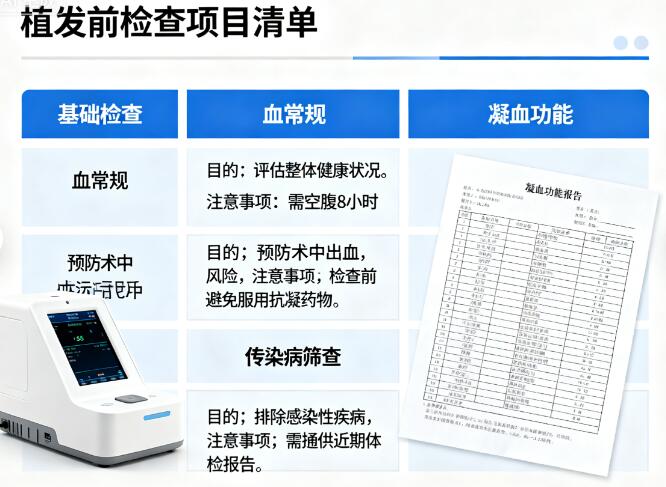 植发前需要做哪些检查？哪些疾病不能植发？2026年科学避坑指南