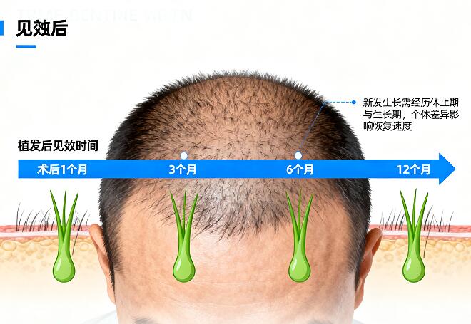植发后多久能看到效果？效果能维持多久？一文读懂关键时间线与持久性