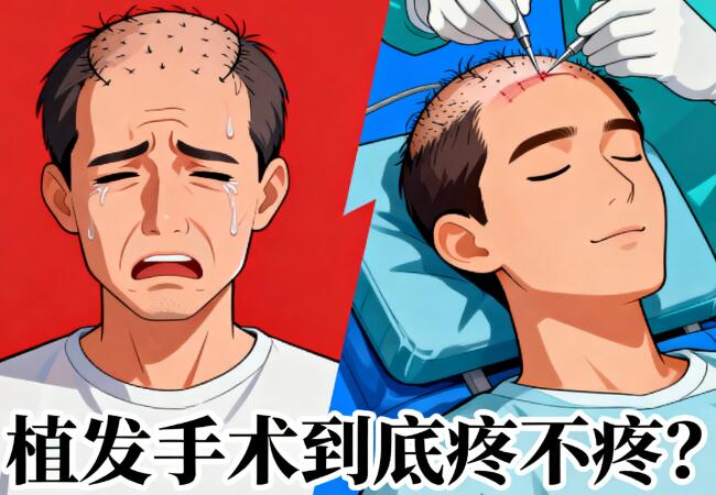 植发手术到底疼不疼？麻醉方式安全吗？一文拆解两大核心顾虑