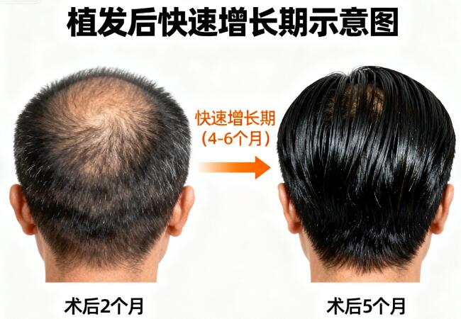 植发后多久进入快速增长期？这些因素决定你的“发量逆袭”速度！