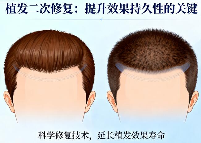 植发后二次修复：提升效果持久性的“终极方案”，科学间隔时间全解析