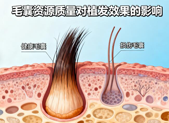 植发效果与毛囊资源质量深度关联,如何精准评估自身资源?
