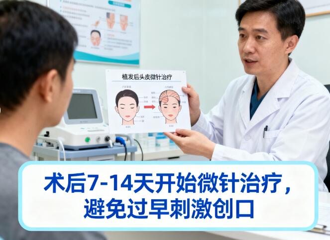 植发后多久能进行头皮微针治疗？科学间隔时间全解析