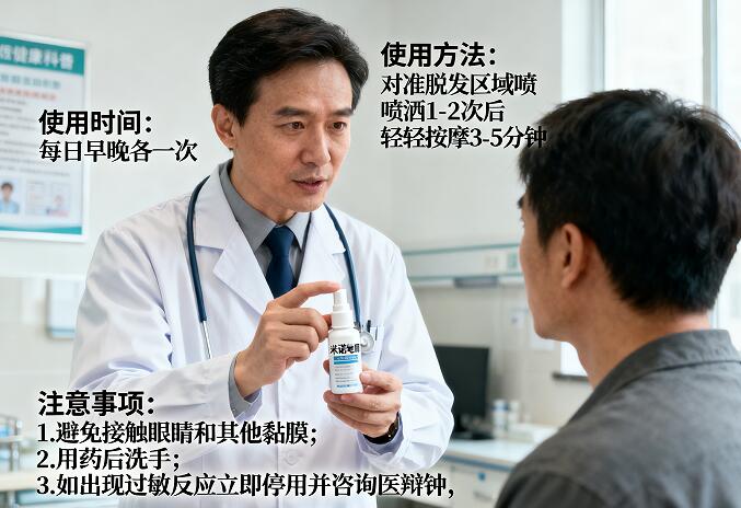 植发后多久能用米诺地尔?术后用药冲突全解析