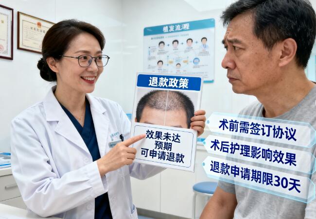 植发效果不满意能退款吗？合同条款需明确这些关键点！