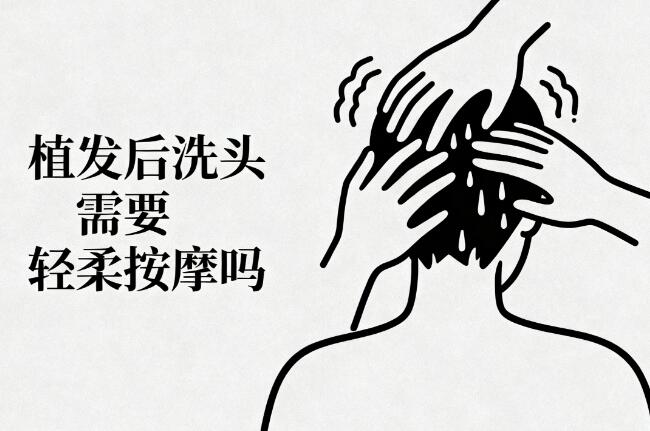 植发后洗头轻柔按摩是关键,指甲抓挠或成毛囊“杀手”!