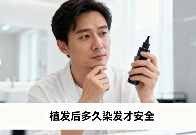 植发后多久染发才安全？天然染发剂是“救星”吗？答案来了！