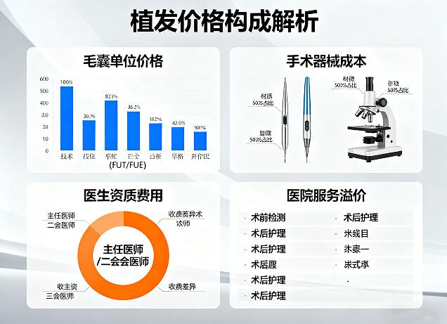 植发价格大揭秘：术后养护套餐是否含在总价里？