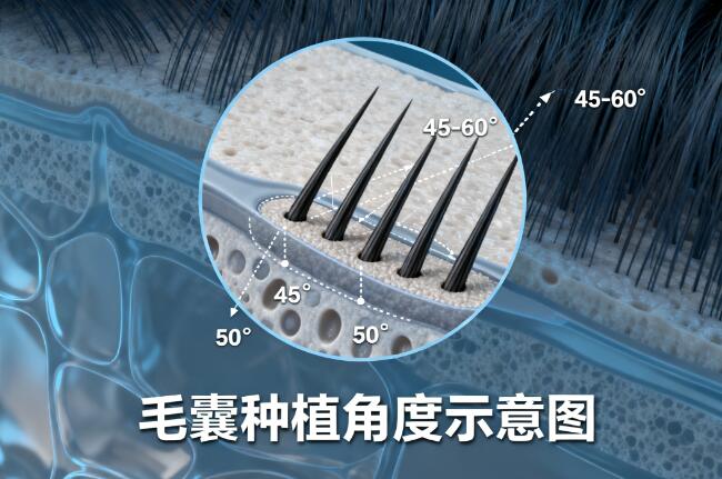 美人尖雕刻：单根毛囊种植角度如何成就自然之美？