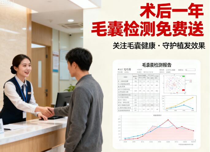 术后12个月毛囊检测免费攻略:全国5大公立机构名单+检测核心价值