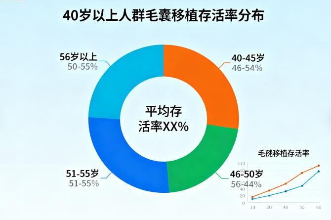 40岁以上人群毛囊移植存活率:科学评估与提升策略全解析