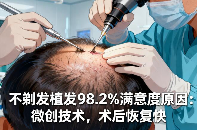 不剃发植发98.2%满意度背后:揭秘高口碑的三大核心密码