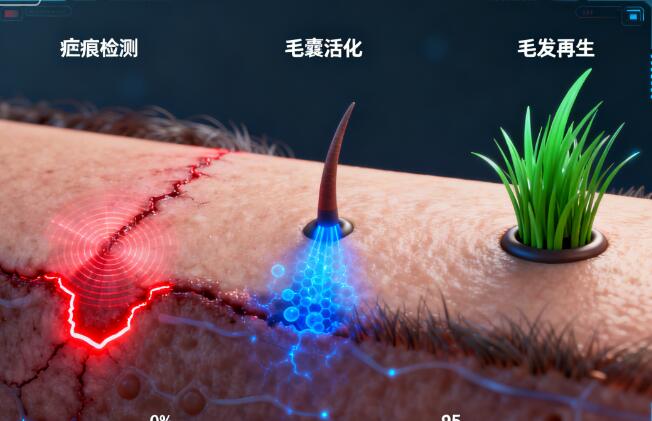 3D毛囊活化技术：疤痕脱发修复的“终极答案”