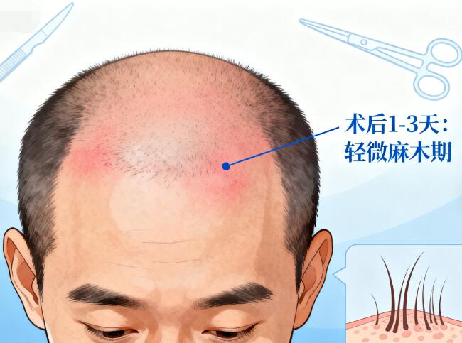 植发后头皮麻木多久能恢复？科学解析与加速恢复指南