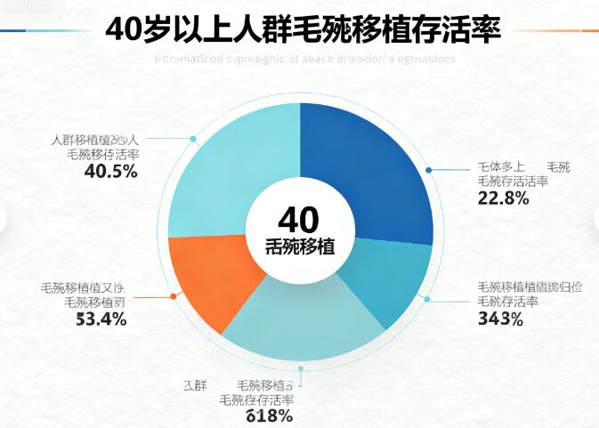 40岁以上毛囊移植存活率详解:年龄非障碍,科学评估是关键