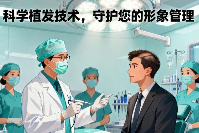 商务精英必看！无尴尬期植发，重塑职场自信新选择