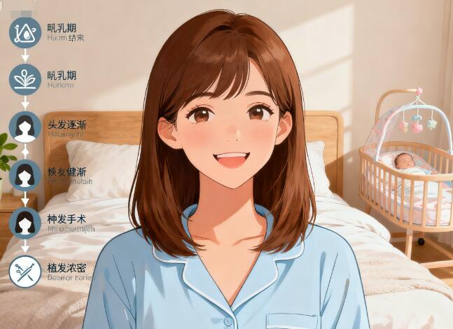 哺乳期结束多久植发最稳妥？科学时间表助你重拾浓密秀发