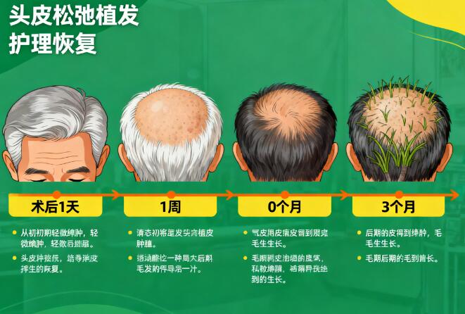 中老年头皮松弛植发全攻略:科学方案让“秃”地变“绿洲”