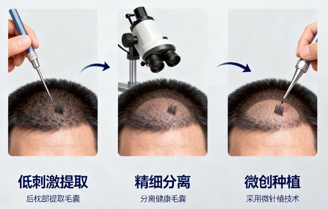 敏感头皮救星！低刺激植发技术让你告别植发恐惧