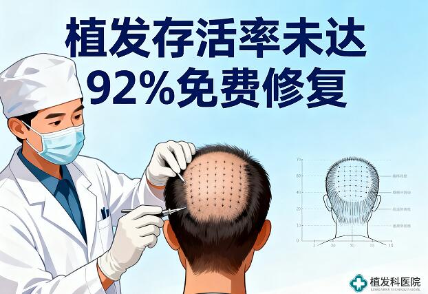 植发存活率未达92%免费修复:用承诺筑牢信任,以技术兑现浓密承诺