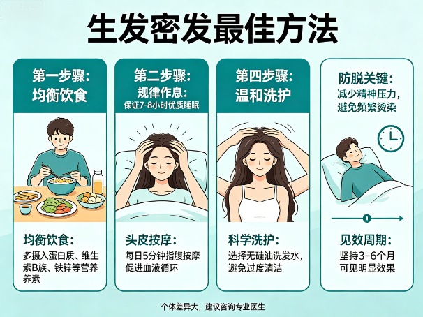 生发密发的最好方法-植发