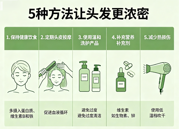 告别“发缝宽”：让头发视觉增量且强韧的5个深层逻辑