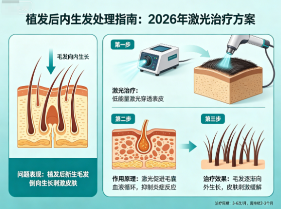 2026年激光治疗：植发后毛发内生的科学应对指南