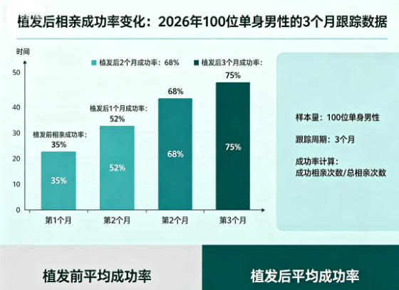 植发后相亲成功率变化:2026年100位单身男性的3个月跟踪数据