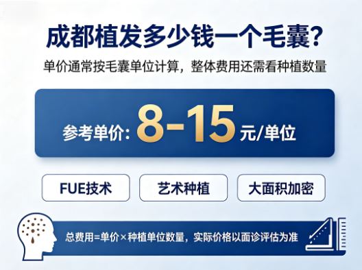 成都植发多少钱一个毛囊