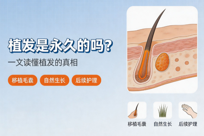 植发是永久的吗？一文读懂植发的真相